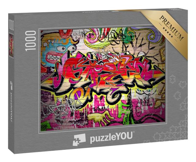 Puzzle 1000 Teile „Graffiti Art Design“
