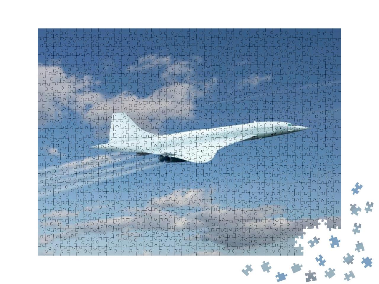 Puzzle 1000 Teile „Concorde im Überschallflug“