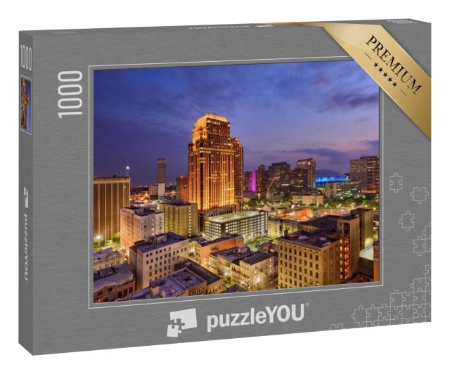 Puzzle 1000 Teile „New Orleans bei Nacht, Luisiana, USA“