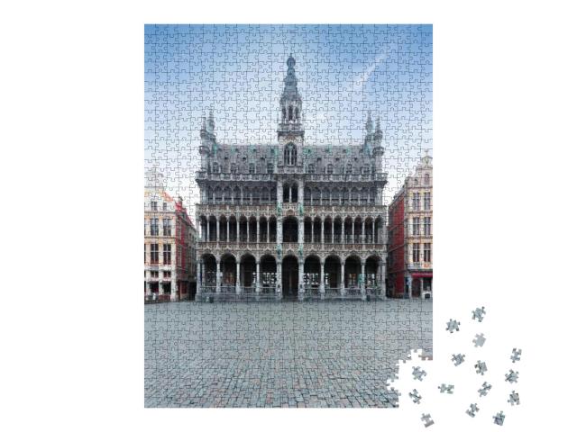 Puzzle 1000 Teile „Grand Place in Brüssel: Königshaus oder Maison du Roi“