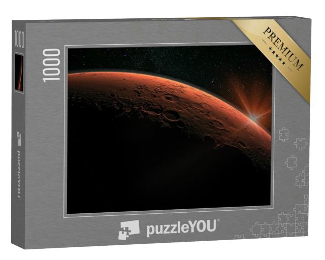 Puzzle 1000 Teile „Mars, NASA-Bildmaterial“