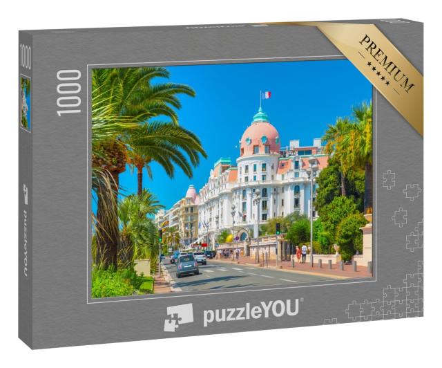 Puzzle 1000 Teile „Promenade des Anglais, Nizza, Frankreich“