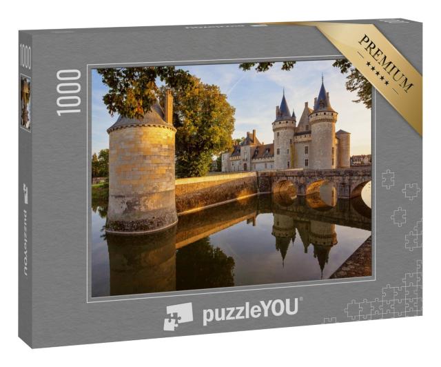 Puzzle 1000 Teile „Sully-sur-loire, Frankreich: Schloss im Loire-Tal“