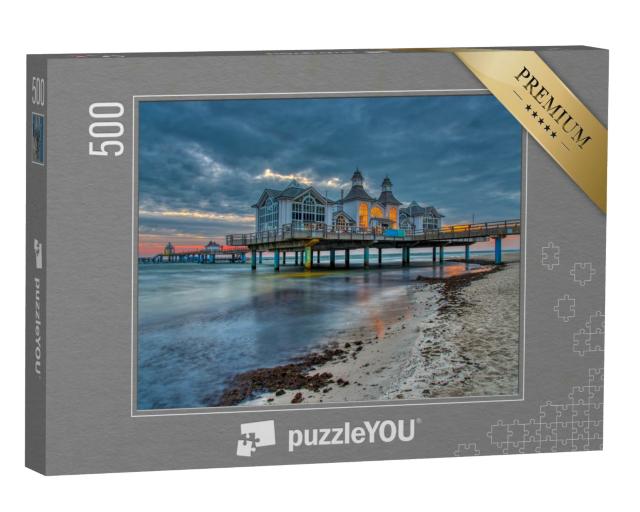 Puzzle 500 Teile „Die Seebrücke von Sellin auf der Insel Rügen“