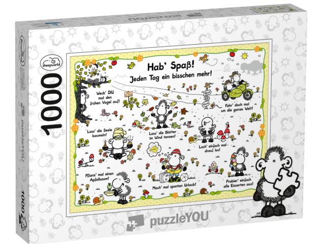 Puzzle 1000 Teile „Hab’ Spaß!“