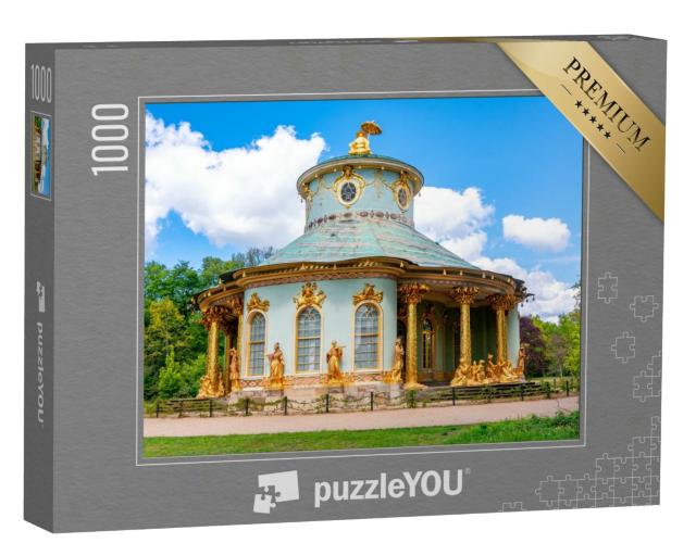 Puzzle 1000 Teile „Chinesisches Teehaus, Park Sanssouci, Potsdam, Deutschland“