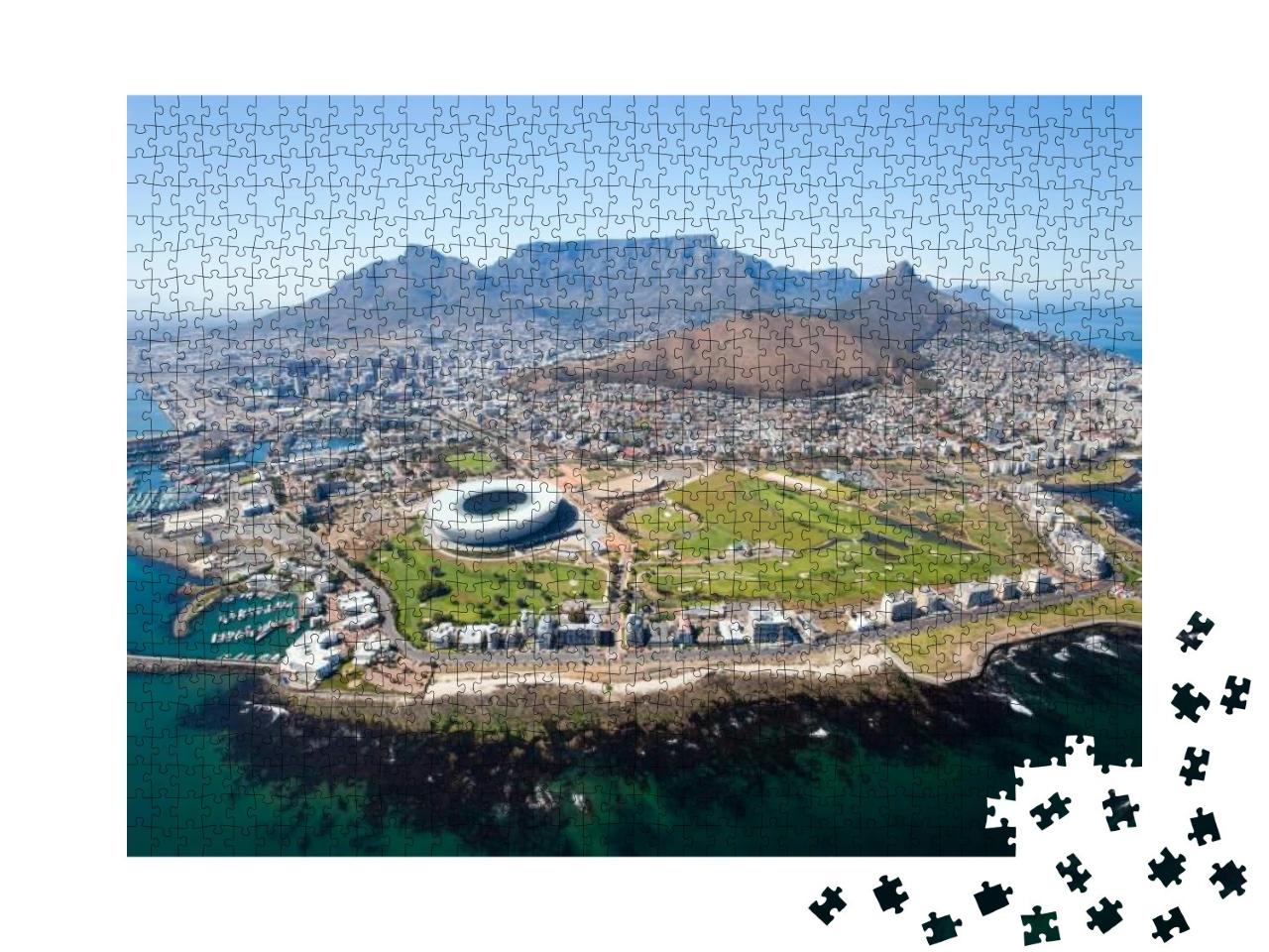 Puzzle 1000 Teile „Panoramablick auf Kapstadt, Südafrika“