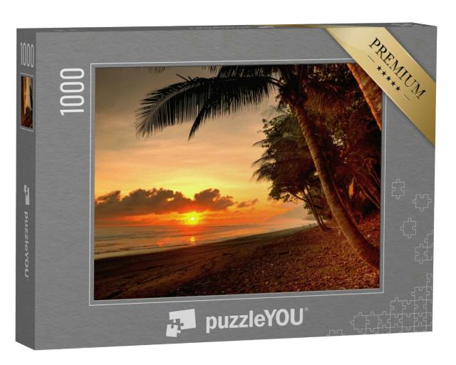 Puzzle 1000 Teile „Sonnenuntergang im Corcovado-Nationalpark, Costa Rica“