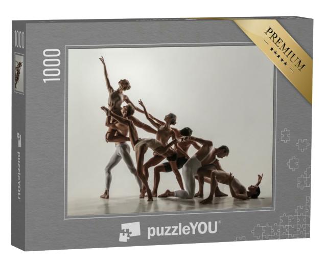 Puzzle 1000 Teile „Zeitgenössisches Kunstballett, Studioaufnahme“