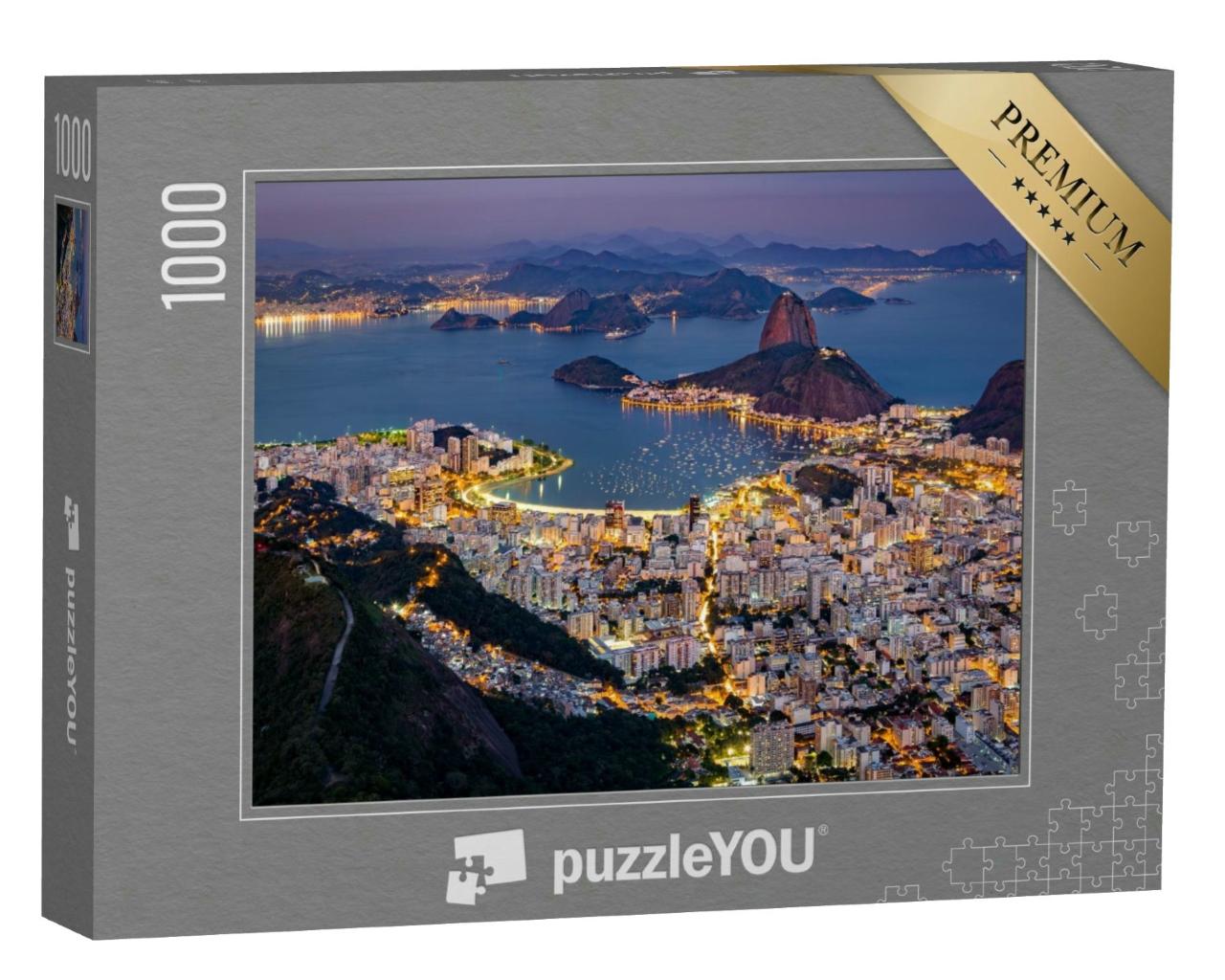 Puzzle 1000 Teile „Spektakulärer Blick auf Rio de Janeiro“