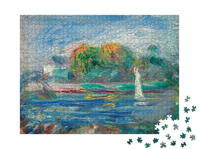 Puzzle 1000 Teile „Auguste Renoir - Der Blaue Fluss“
