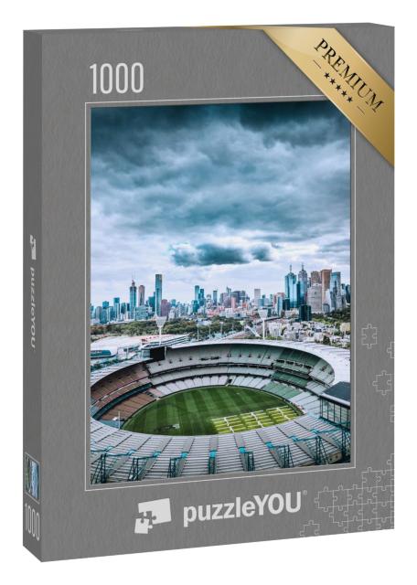 Puzzle 1000 Teile „Skyline von Melbourne, Australien“