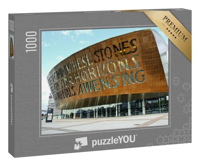 Puzzle 1000 Teile „Wales Millennium Centre Cardiff Bay“