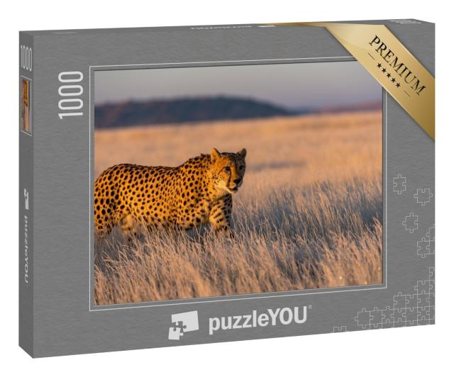 Puzzle 1000 Teile „Gepard durchstreift sein Revier“