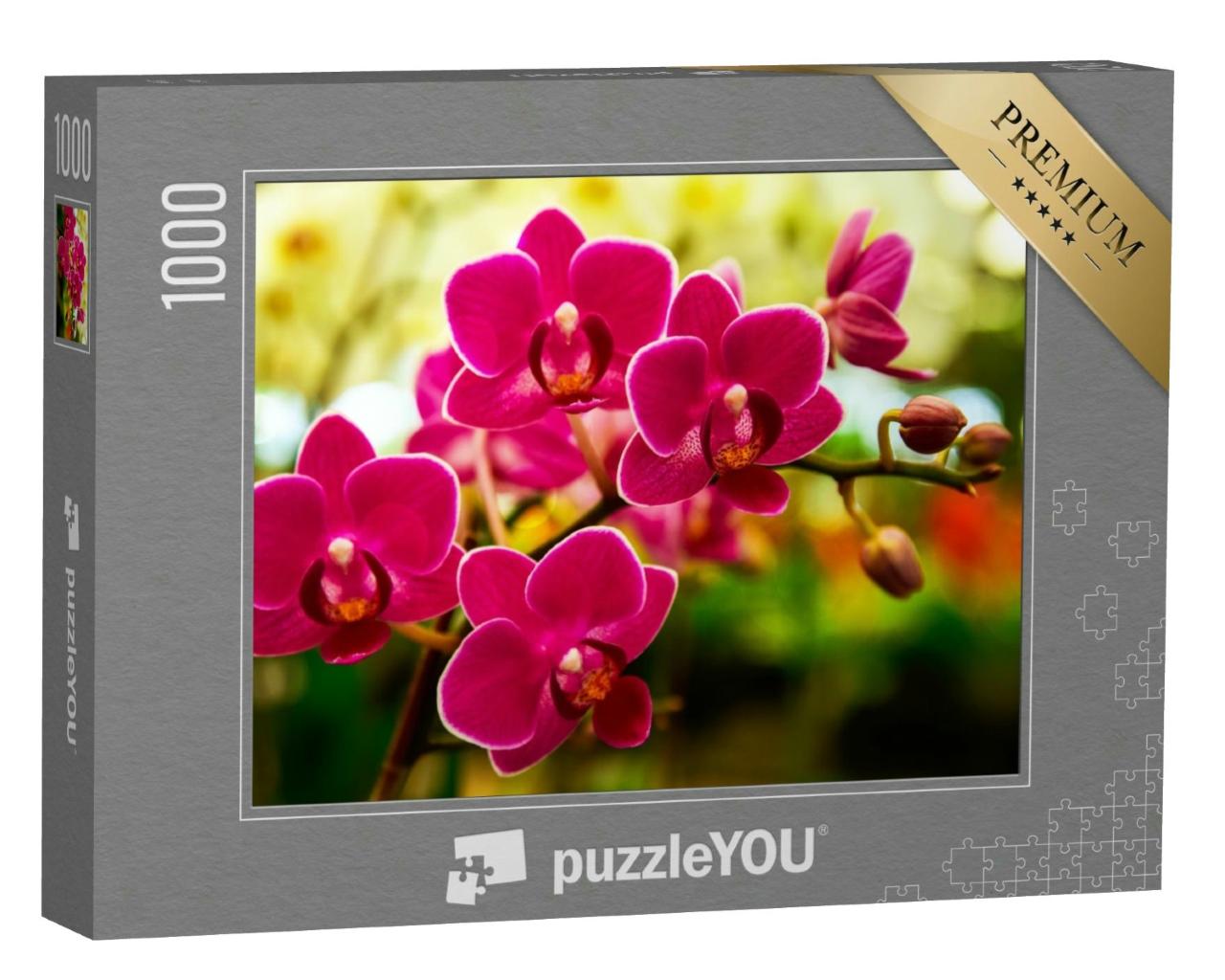 Puzzle 1000 Teile „Rosa Orchideen“