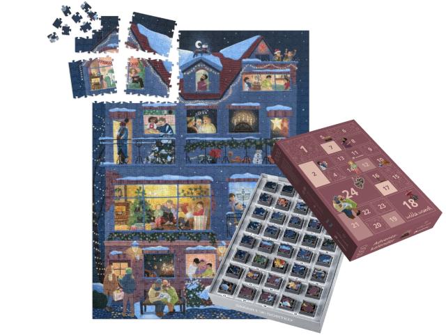 Puzzle-Adventskalender „Willa Wunst Adventskalender“