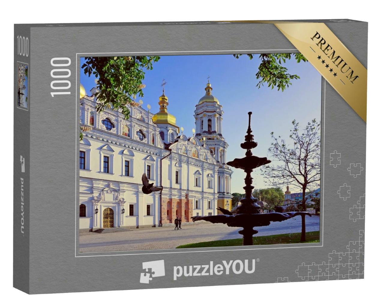 Puzzle 1000 Teile „Pechersk Lawra-Kloster, Kiew, UNESCO-Weltkulturerbe“