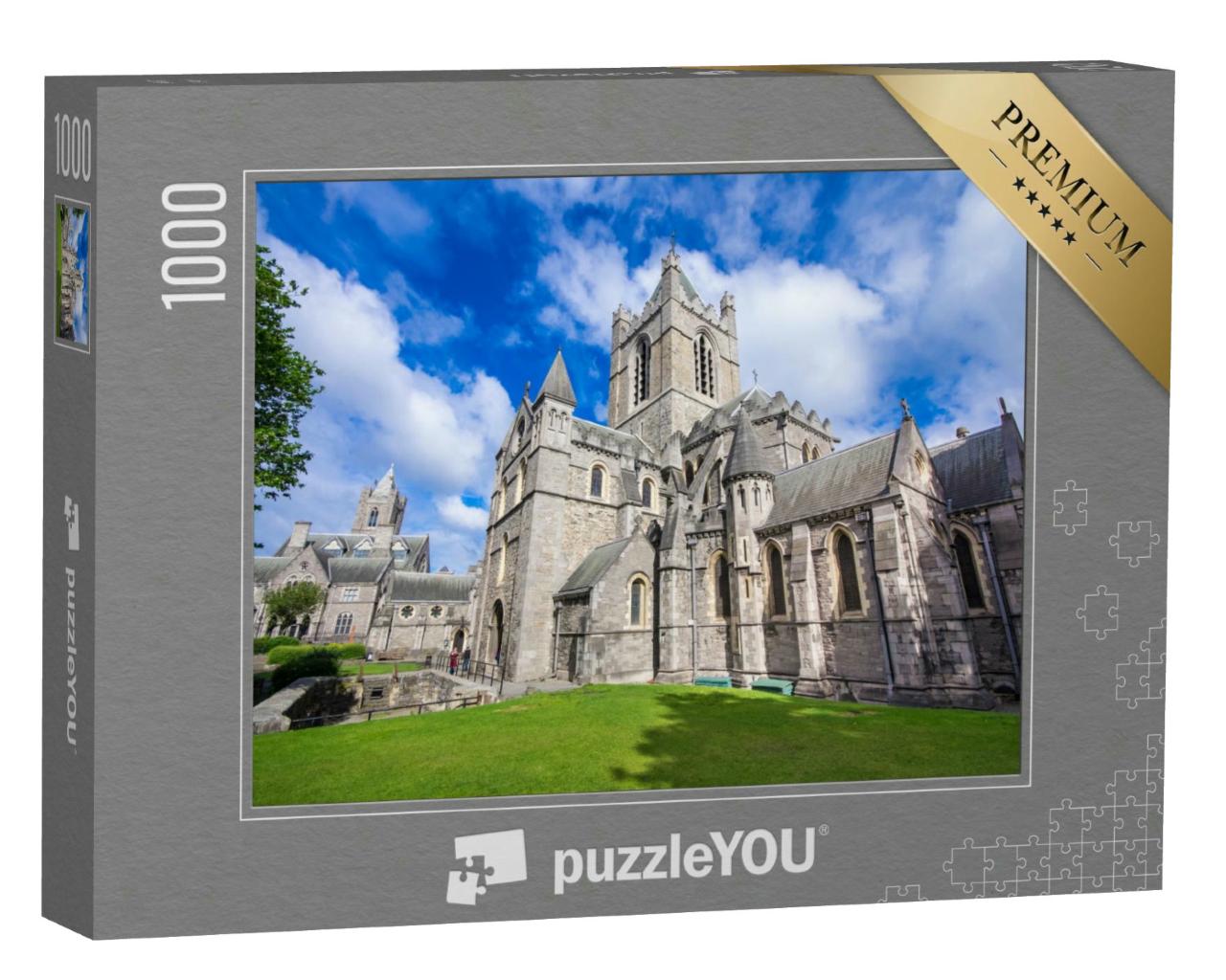 Puzzle 1000 Teile „Dublin: Schöne Christ Church, Irland“
