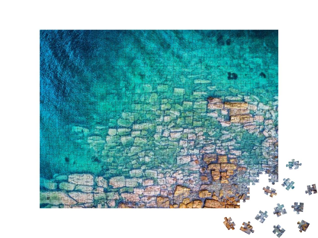 Puzzle 500 Teile „Luftbild von Sydney, aufgenommen mit einer hochauflösenden Drohne“
