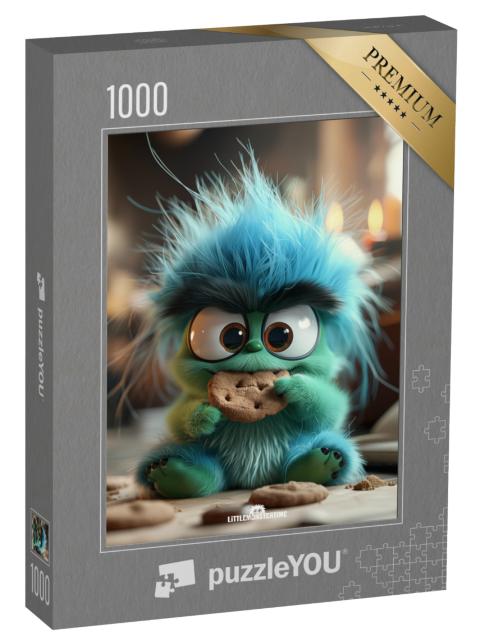 Puzzle 1000 Teile „LITTLEMONSTERTIME: Bob“