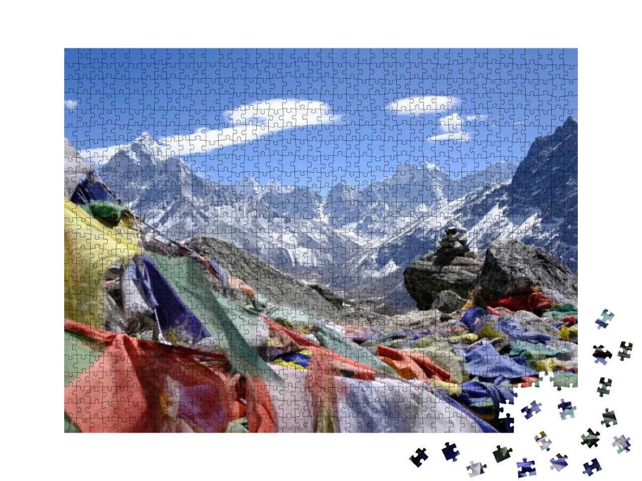 Puzzle 1000 Teile „AtemberaubendesHimalayagebirge, Nepal“