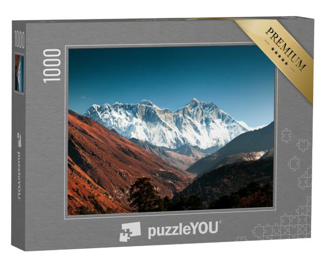 Puzzle 1000 Teile „Everest, Lhotse und Nuptse, Nepal“