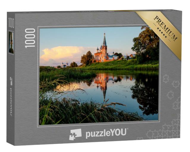 Puzzle 1000 Teile „Das Verkündigungskloster, Bezirk Shuysky, Russland“