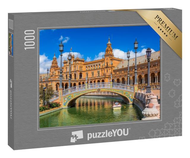 Puzzle 1000 Teile „Sevilla am Spanischen Platz“