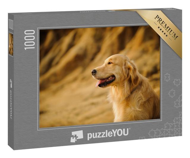 Puzzle 1000 Teile „Golden Retriever“