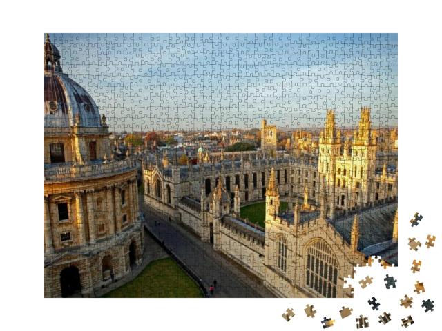 Puzzle 1000 Teile „All Souls College an der Universität von Oxford, England“