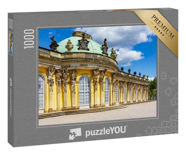 Puzzle 1000 Teile „Schloss Sanssouci, Potsdam, Deutschland“