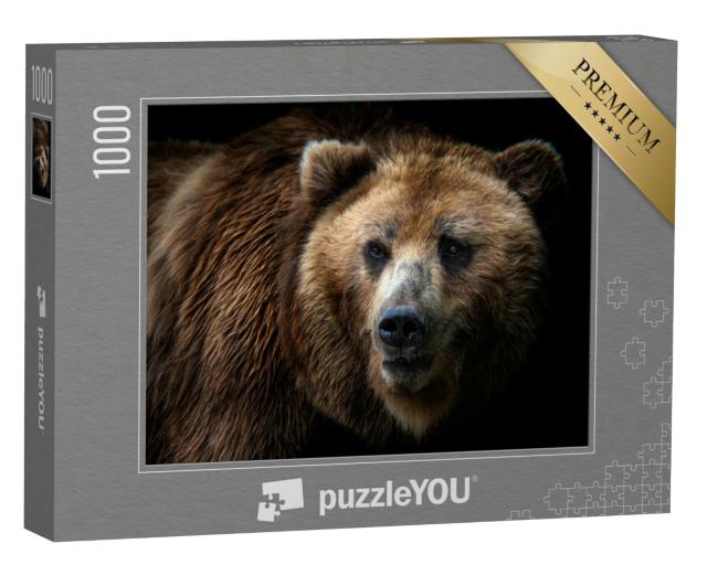 Puzzle 1000 Teile „Kamtschatka-Bär von vorne“