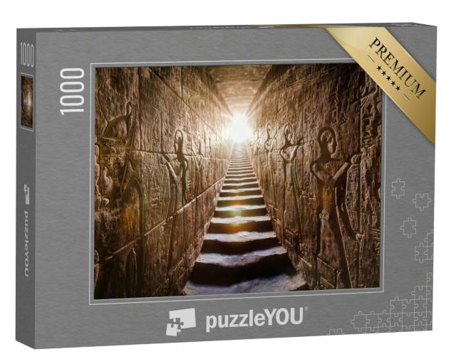 Puzzle 1000 Teile „Edfu-Tempel, Assuan, Ägypten“