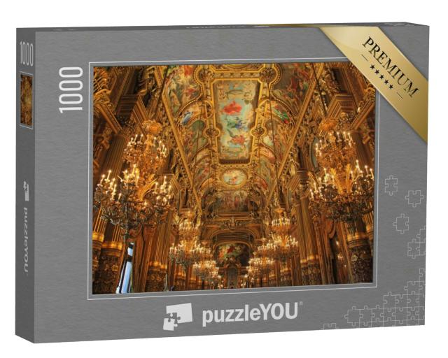 Puzzle 1000 Teile „Prächtig: Opera Garnier in Paris“