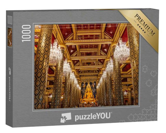 Puzzle 1000 Teile „im Inneren des goldenen Tempels“