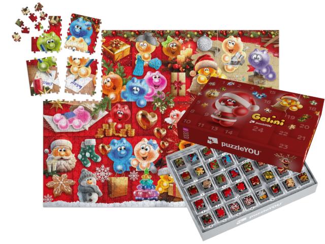 Puzzle-Adventskalender „Gelini Adventskalender 2024“