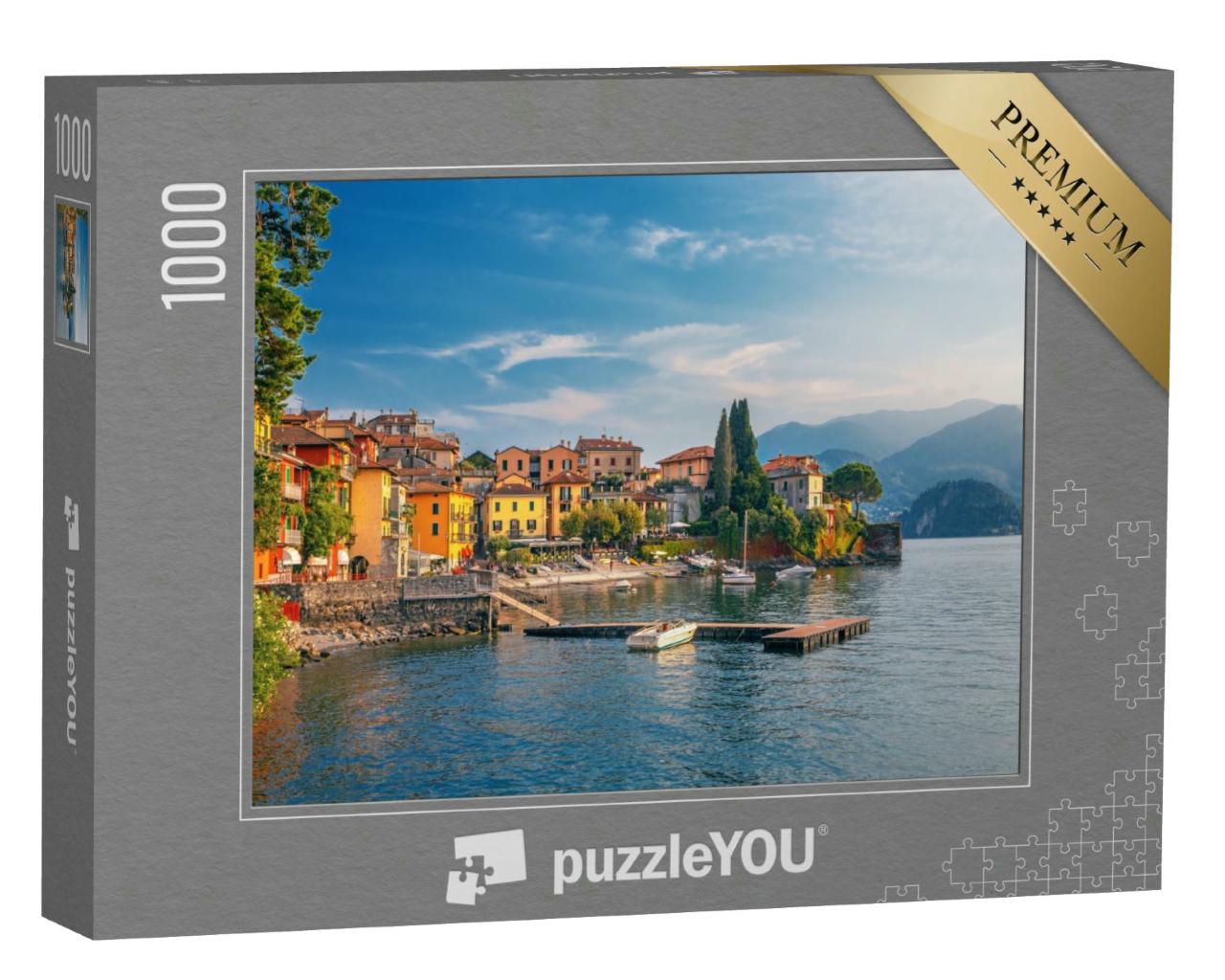 Puzzle 1000 Teile „Varenna am Comer See, Italien“
