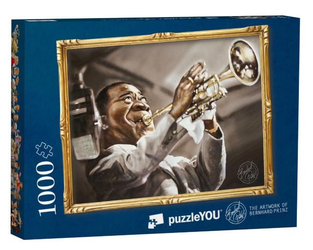 Puzzle 1000 Teile „Louis Armstrong“