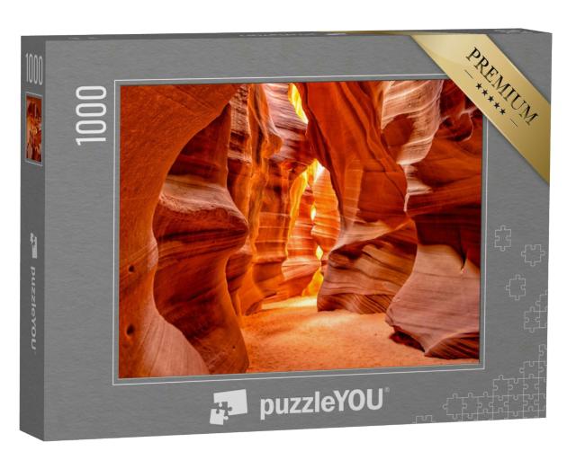 Puzzle 1000 Teile „Antelope Canyon Lichter und Felsen arizona usa“