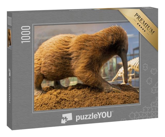Puzzle 1000 Teile „Australischer Langschnabeligel, Stachelameisenbär“