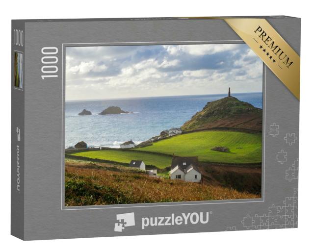 Puzzle 1000 Teile „Landzunge am Kap Cornwall, England, Europa“