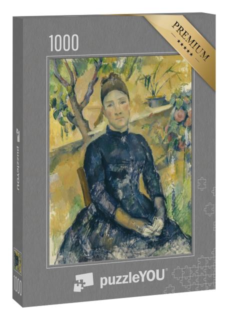 Puzzle 1000 Teile „Paul Cézanne - Madame Cézanne im Konservatorium“