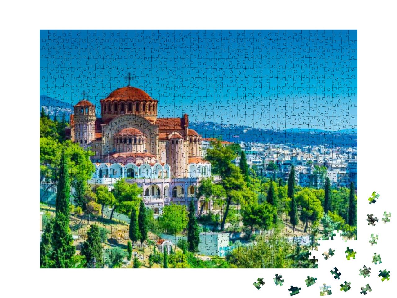 Puzzle 1000 Teile „Kathedrale des Heiligen Paulus, Thessaloniki, Griechenland“