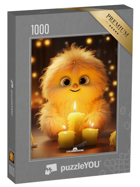 Puzzle 1000 Teile „LITTLEMONSTERTIME: Sparky“