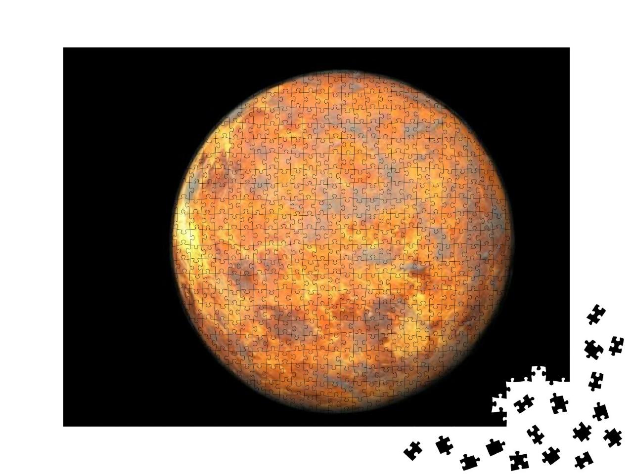 Puzzle 1000 Teile „Planet Venus, NASA-Bildmaterial“