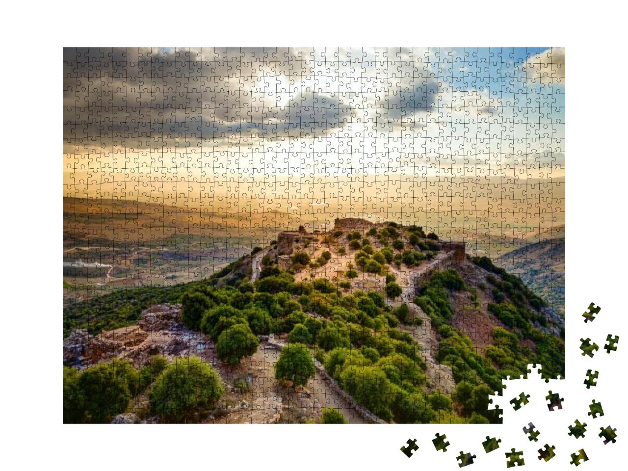 Puzzle 1000 Teile „Festung Nimrod in Israel“
