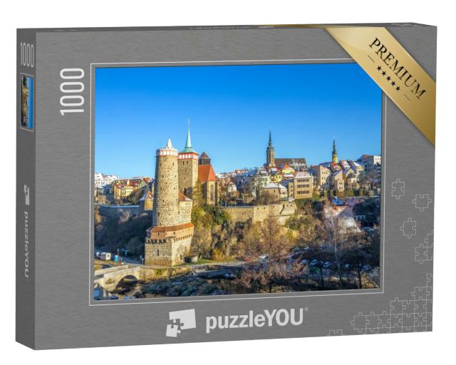 Puzzle 1000 Teile „Historische Stadt Bautzen in Sachsen, Deutschland“