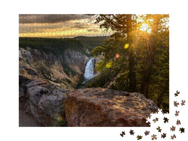 Puzzle 1000 Teile „Yellowstone National Park, USA“