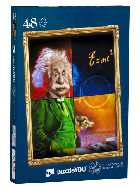 Puzzle 48 Teile „Albert Einstein“