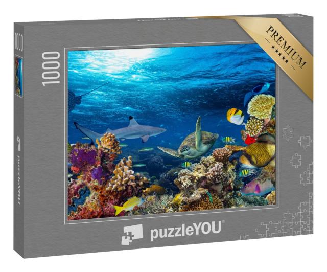 Puzzle 1000 Teile „Unterwasser-Korallenriff“